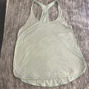 Lululemon Flowy Racerback Tank in Mint